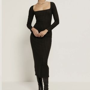 Reformation Reema Knit Dress